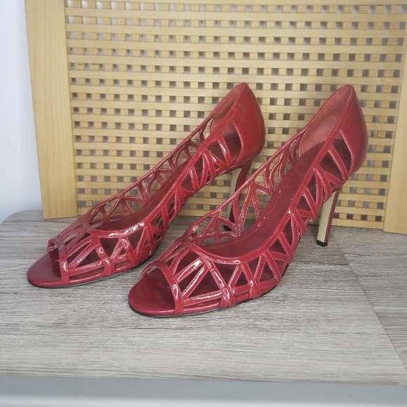 Enzo Angioloni red heels Size 9 - Picture 7 of 14